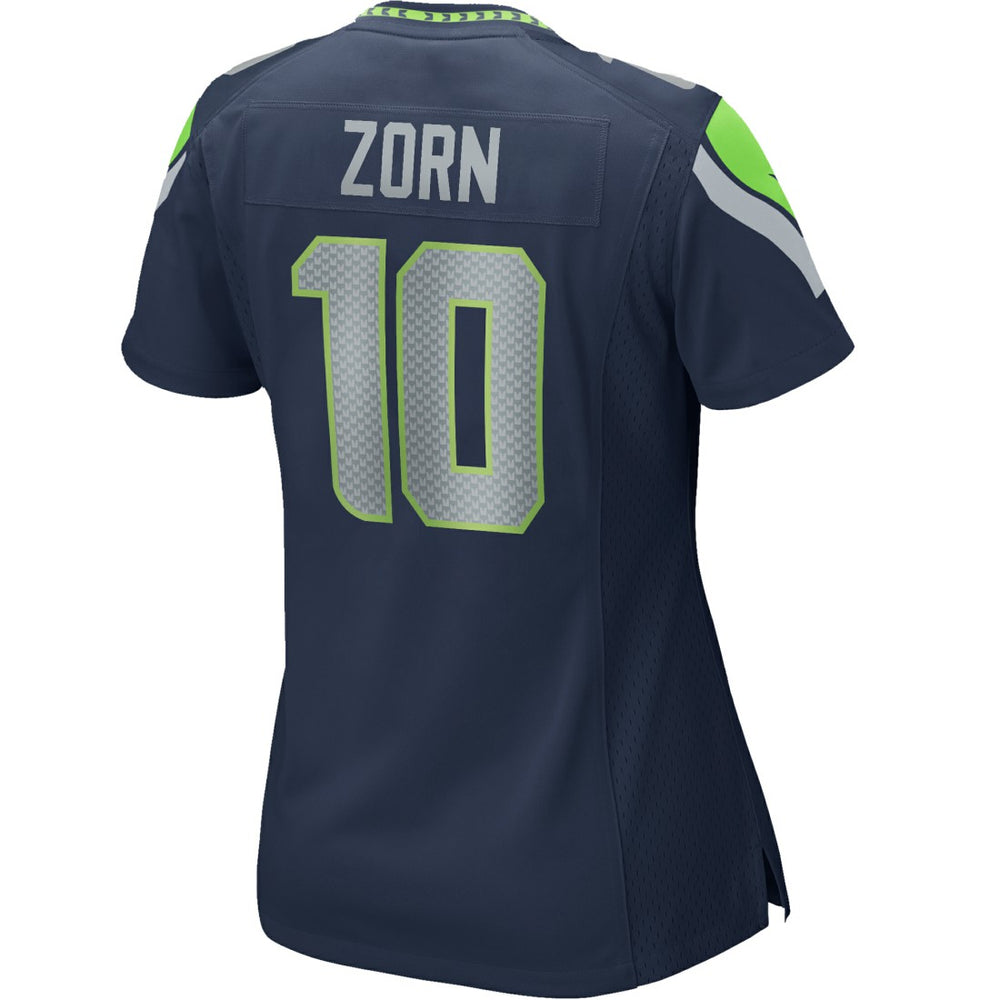 Nike Jim Zorn Seattle Seahawks Women's Game Retired Player Jersey College Navy