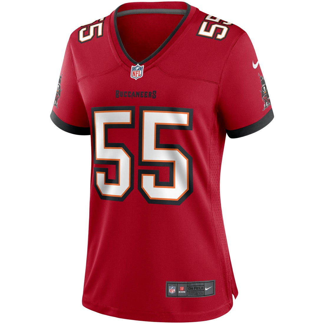 Nike Derrick Brooks Tampa Bay Buccaneers Women's Game Retired Player Jersey Red