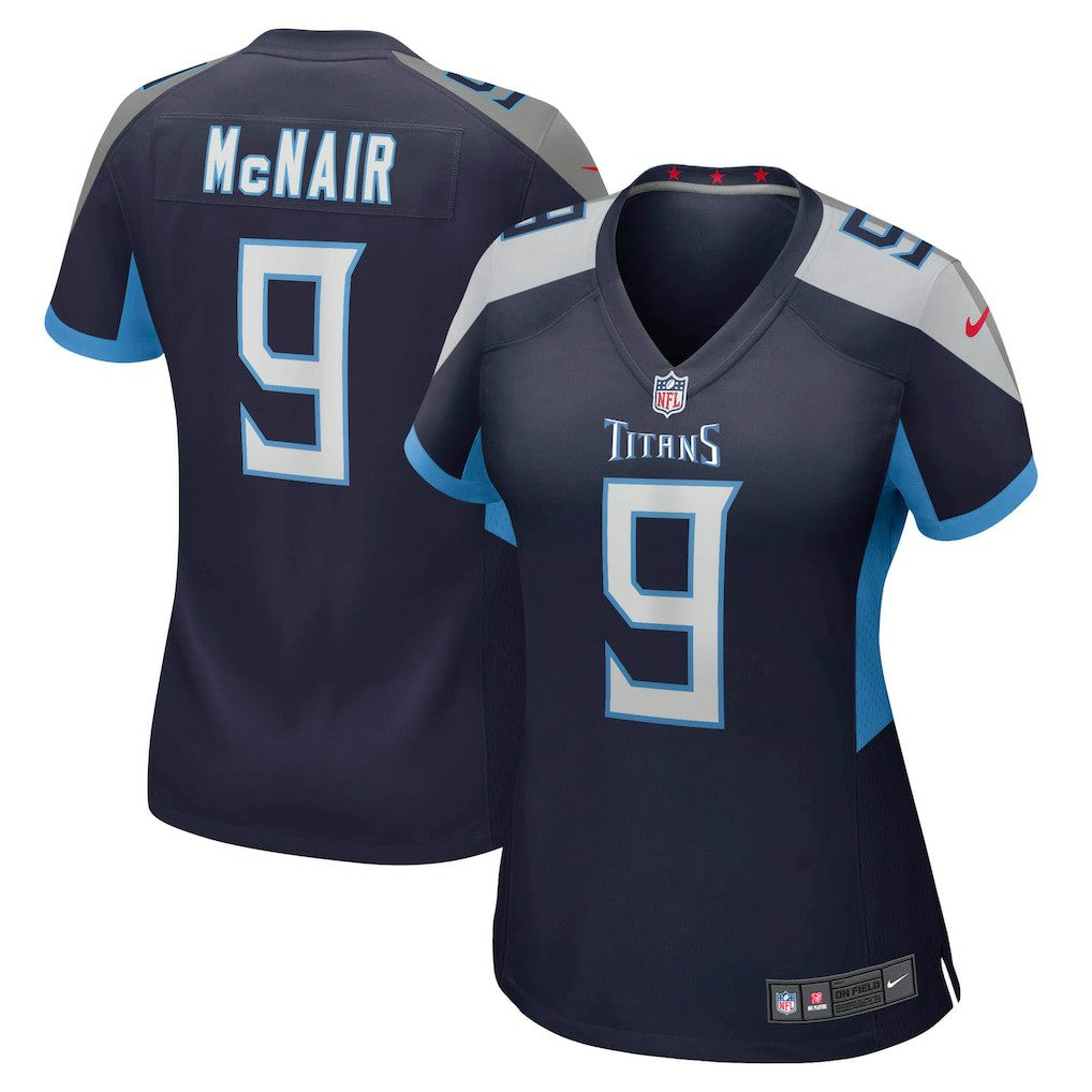 Nike Steve McNair Tennessee Titans Women's Game Retired Player Jersey Navy