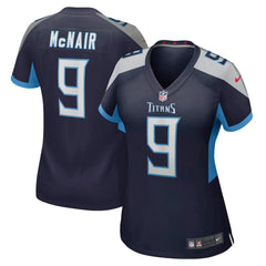 Nike Steve McNair Tennessee Titans Women's Game Retired Player Jersey Navy
