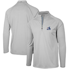 Chicago White Sox Levelwear Orion Historic Logo Raglan Quarter-Zip Jacket - Gray - MLB Sale