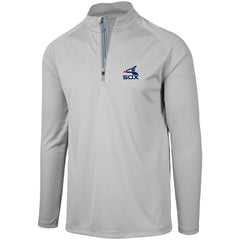 Chicago White Sox Levelwear Orion Historic Logo Raglan Quarter-Zip Jacket - Gray - MLB Sale