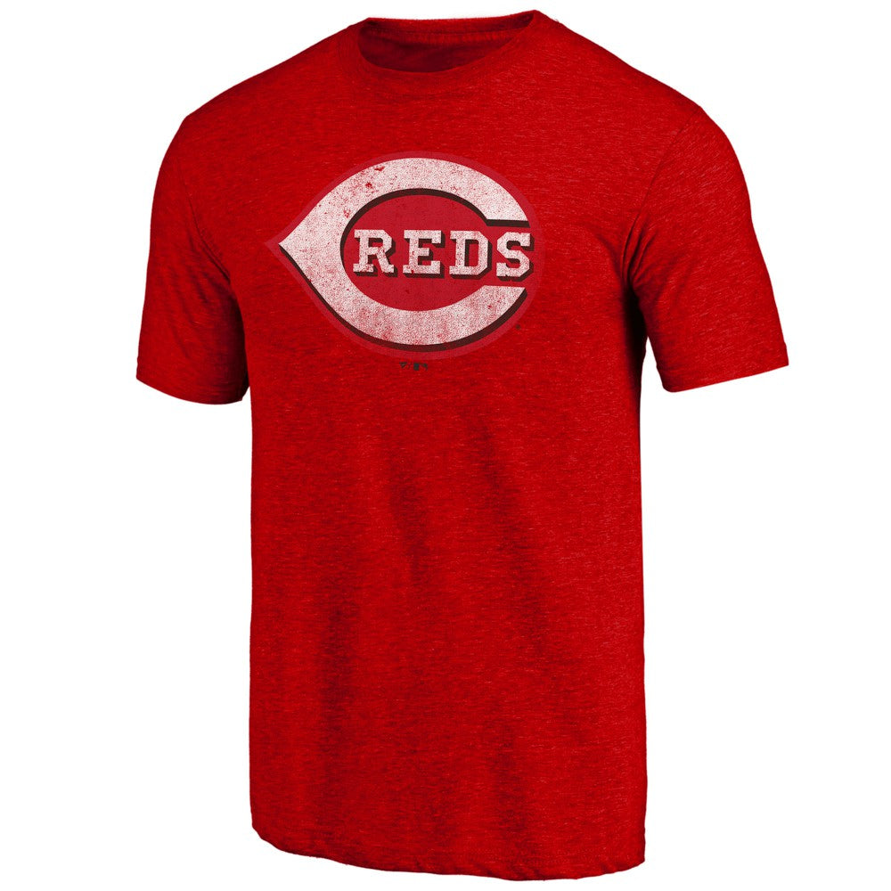 Cincinnati Reds Father's Day Greatest Dad Tri-Blend T-Shirt - Red - MLB Lifestyle