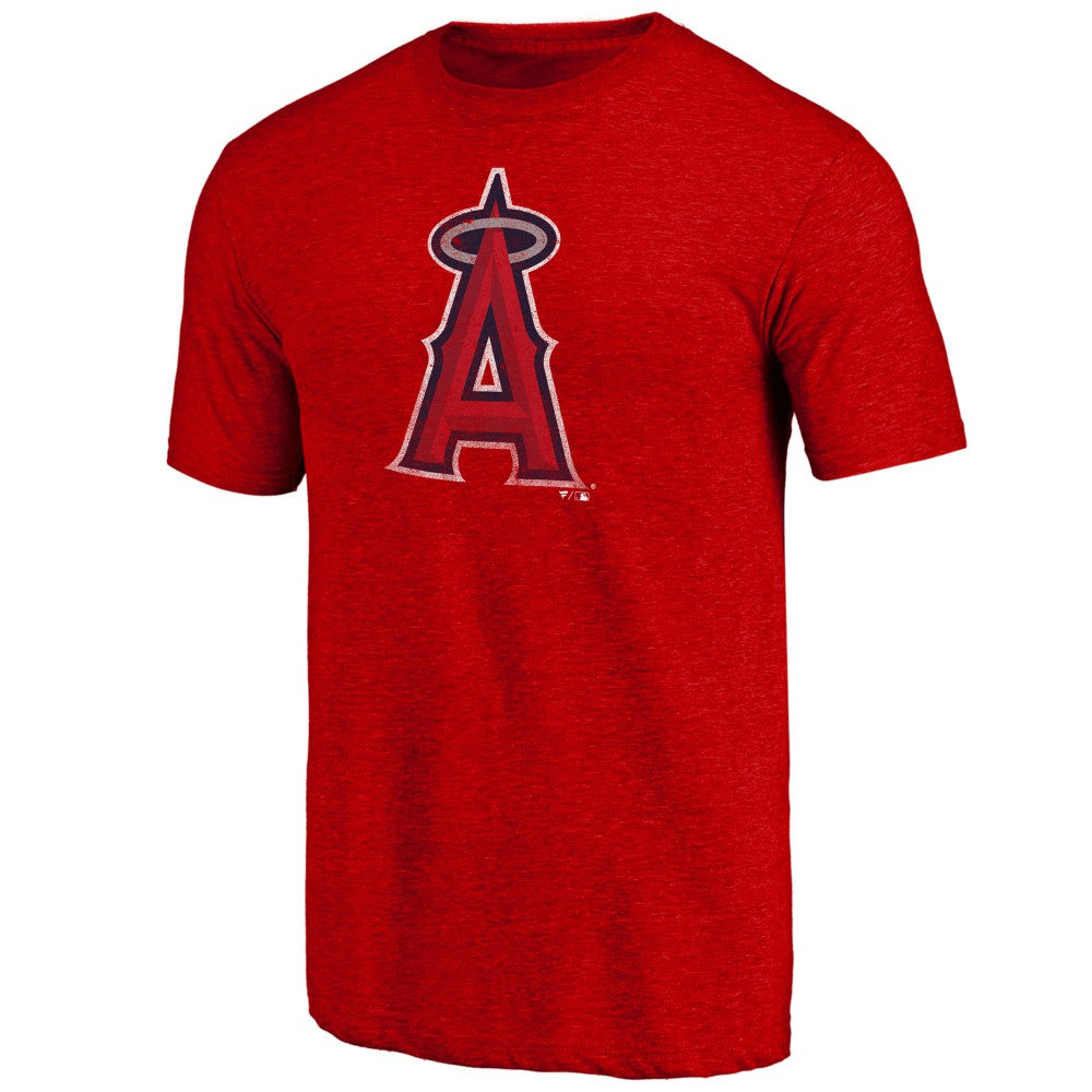 Los Angeles Angels Father's Day Greatest Dad Tri-Blend T-Shirt - Red - MLB Lifestyle