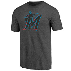 Miami Marlins Father's Day Greatest Dad Tri-Blend T-Shirt - Black - MLB Sale