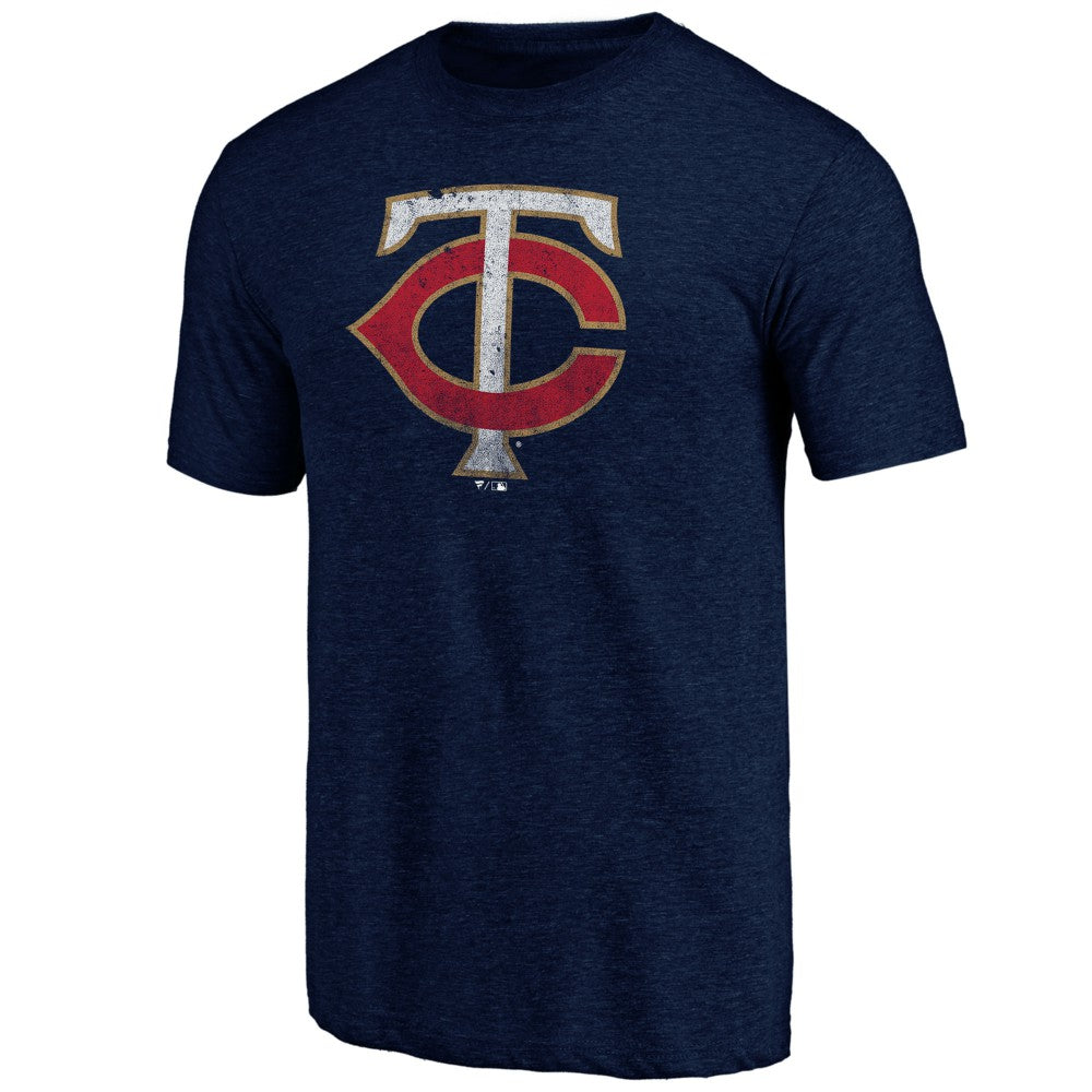 Minnesota Twins Father's Day Greatest Dad Tri-Blend T-Shirt - Navy - MLB Discount