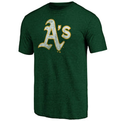 Athletics Father's Day Greatest Dad Tri-Blend T-Shirt - Green - MLB on Sale