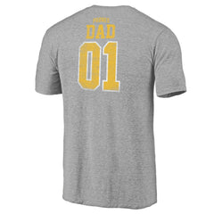 San Diego Padres Father's Day Greatest Dad Tri-Blend T-Shirt - Gray - MLB Sale