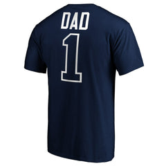 Seattle Mariners Father's Day #1 Dad T-Shirt - Navy - MLB Discount