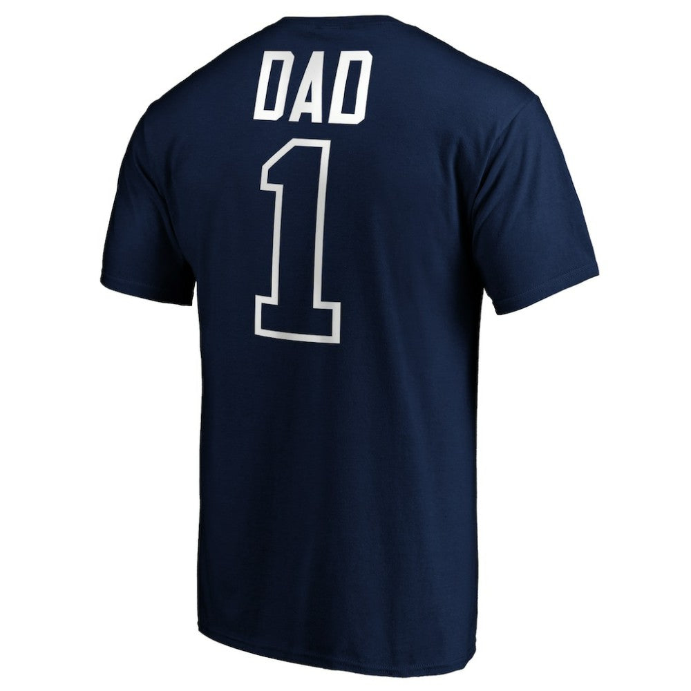 Tampa Bay Rays Father's Day #1 Dad T-Shirt - Navy - MLB Sale