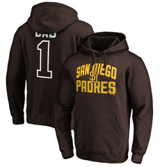 San Diego Padres Father's Day #1 Dad Pullover Hoodie - Brown - MLB on Sale
