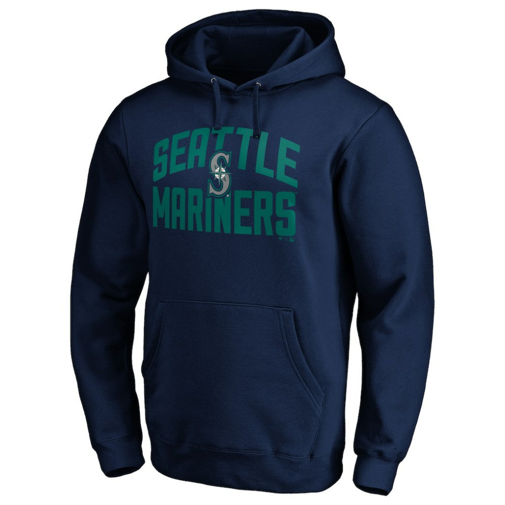Seattle Mariners Father's Day #1 Dad Pullover Hoodie - Navy - MLB Discount