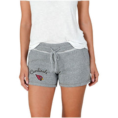 Arizona Cardinals Concepts Sport Women's Mainstream Terry Shorts Gray