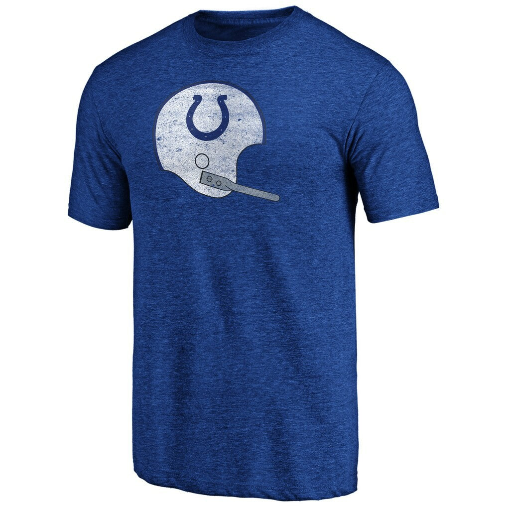 Indianapolis Colts #1 Dad Team Logo T-Shirt Royal