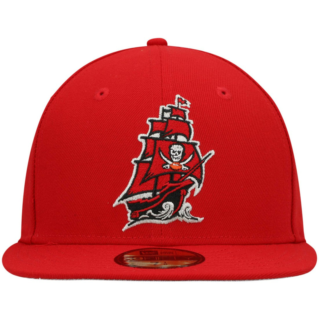 Tampa Bay Buccaneers New Era Omaha 59FIFTY Fitted Hat Red
