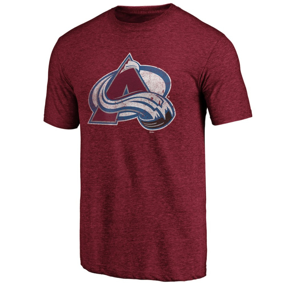Colorado Avalanche Greatest Dad Tri-Blend T-Shirt - Burgundy - NHL 3990257