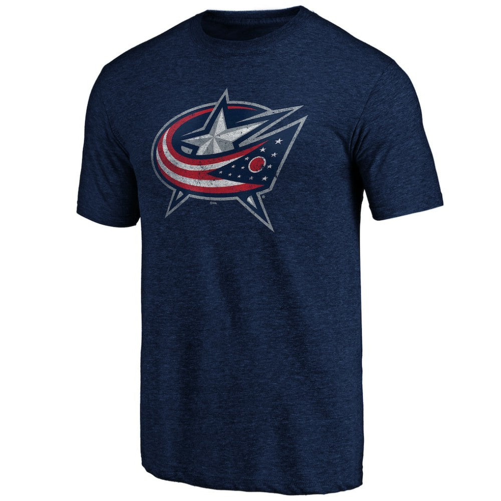 Columbus Blue Jackets Greatest Dad Tri-Blend T-Shirt - Navy - NHL 3990258