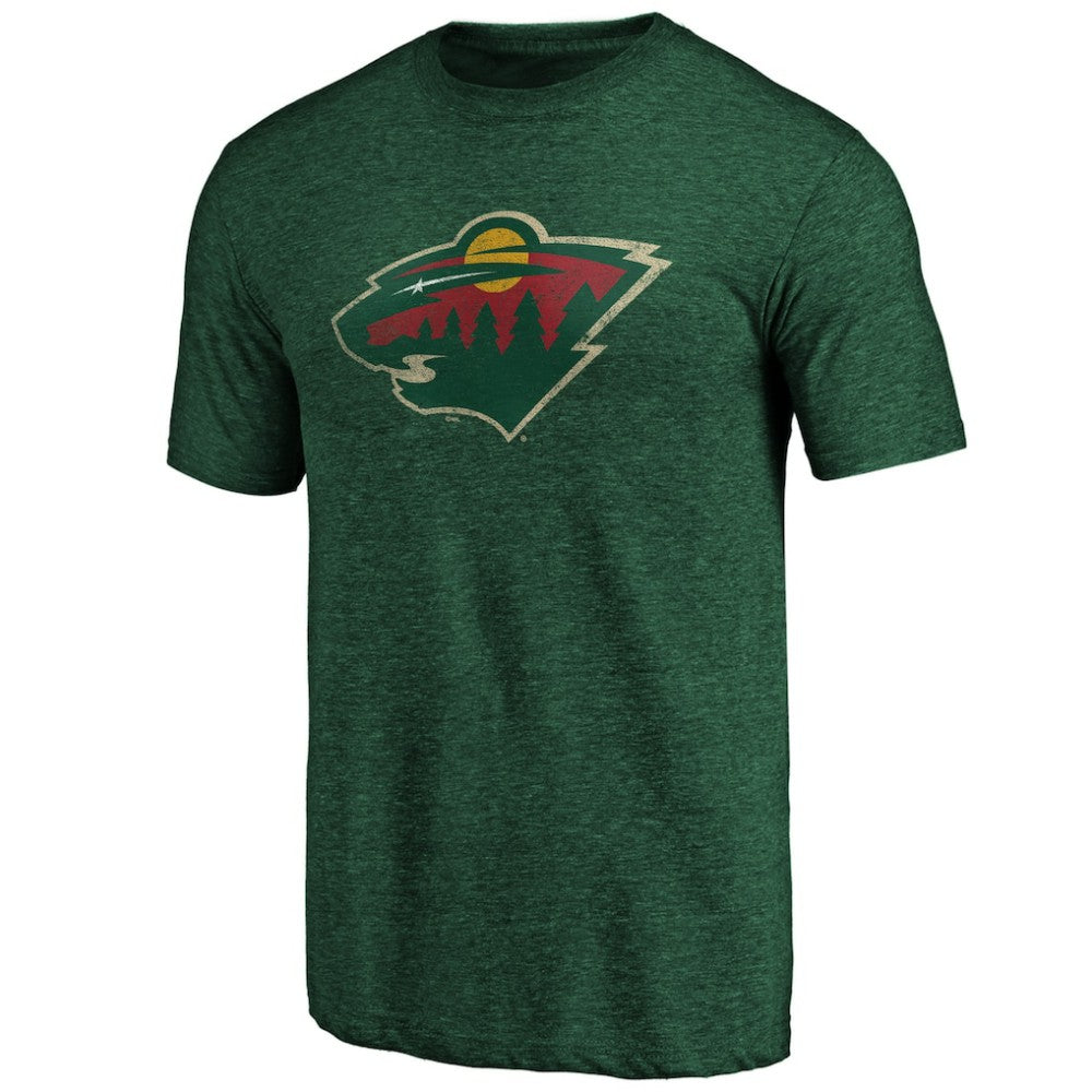 Minnesota Wild Greatest Dad Tri-Blend T-Shirt - Green - NHL 3990263