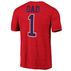 Montreal Canadiens Greatest Dad Tri-Blend T-Shirt - Red - NHL 3990264