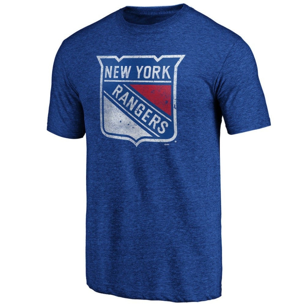 New York Rangers Greatest Dad Tri-Blend T-Shirt - Blue - NHL 3990268