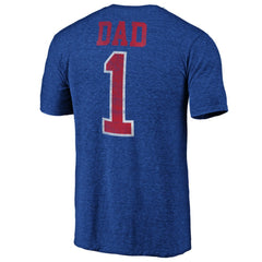 New York Rangers Greatest Dad Tri-Blend T-Shirt - Blue - NHL 3990268