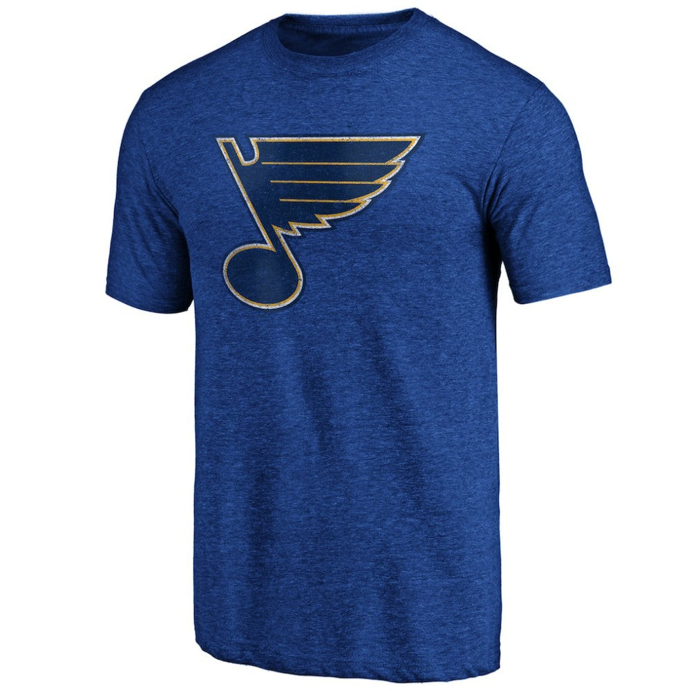 St. Louis Blues Greatest Dad Tri-Blend T-Shirt - Blue - NHL 3990272