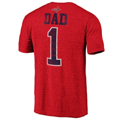 Washington Capitals Greatest Dad Tri-Blend T-Shirt - Red - NHL 3990277