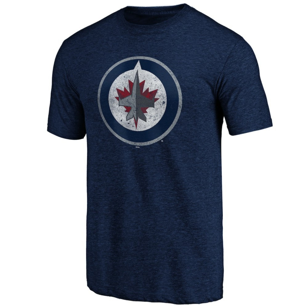 Winnipeg Jets Greatest Dad Tri-Blend T-Shirt - Navy - NHL 3990278