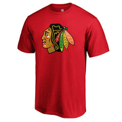 Chicago Blackhawks #1 Dad T-Shirt - Red - NHL 3990285