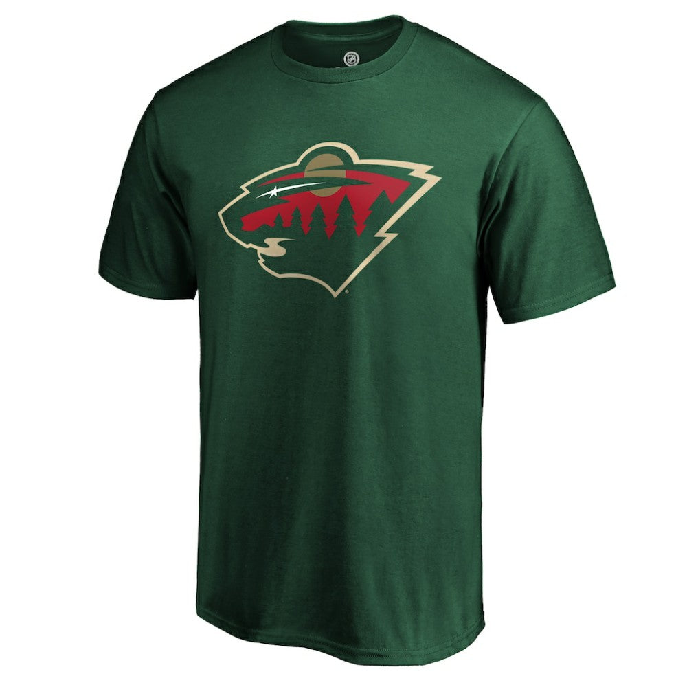 Minnesota Wild #1 Dad T-Shirt - Green - NHL 3990293
