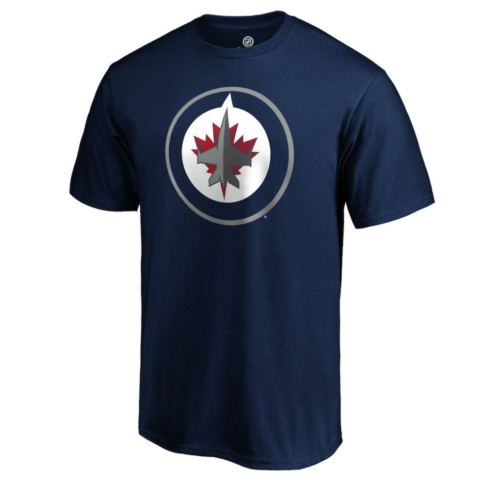 Winnipeg Jets #1 Dad T-Shirt - Navy - NHL 3990309