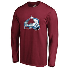 Colorado Avalanche #1 Dad Long Sleeve T-Shirt - Burgundy - NHL 3990317