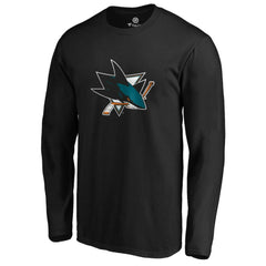 San Jose Sharks #1 Dad Long Sleeve T-Shirt - Black - NHL 3990333