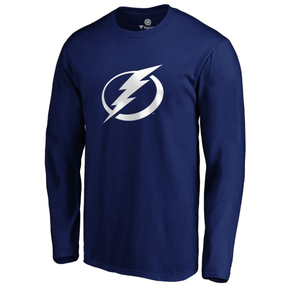 Tampa Bay Lightning #1 Dad Long Sleeve T-Shirt - Blue - NHL 3990335