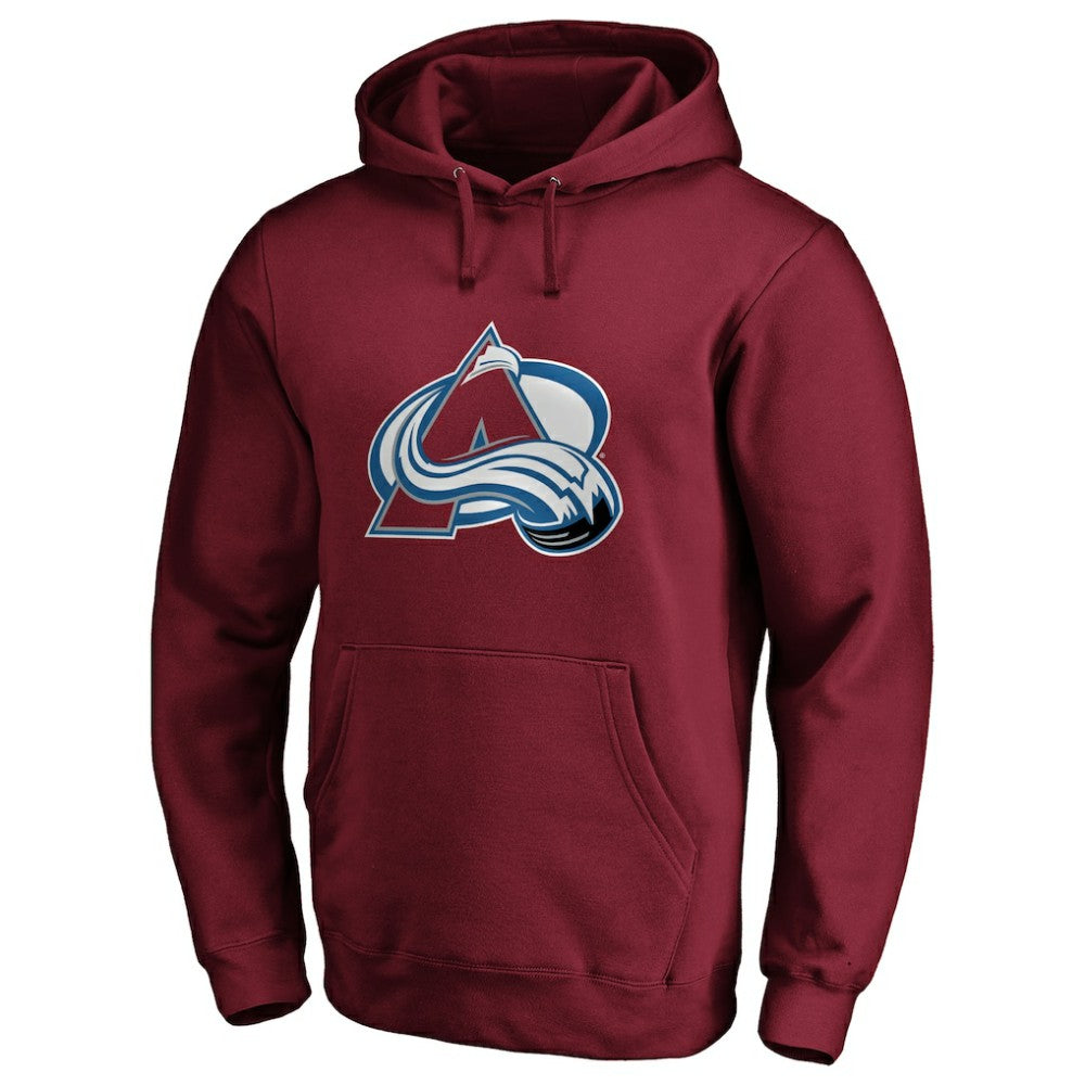 Colorado Avalanche #1 Dad Pullover Hoodie - Burgundy - NHL 3990348