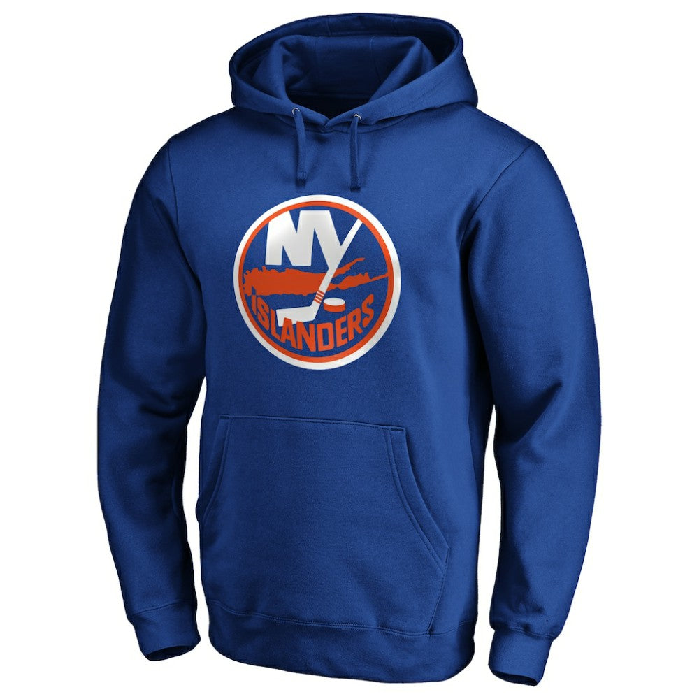 New York Islanders #1 Dad Pullover Hoodie - Royal - NHL 3990359