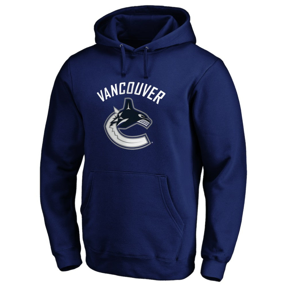 Vancouver Canucks #1 Dad Pullover Hoodie - Blue - NHL 3990368