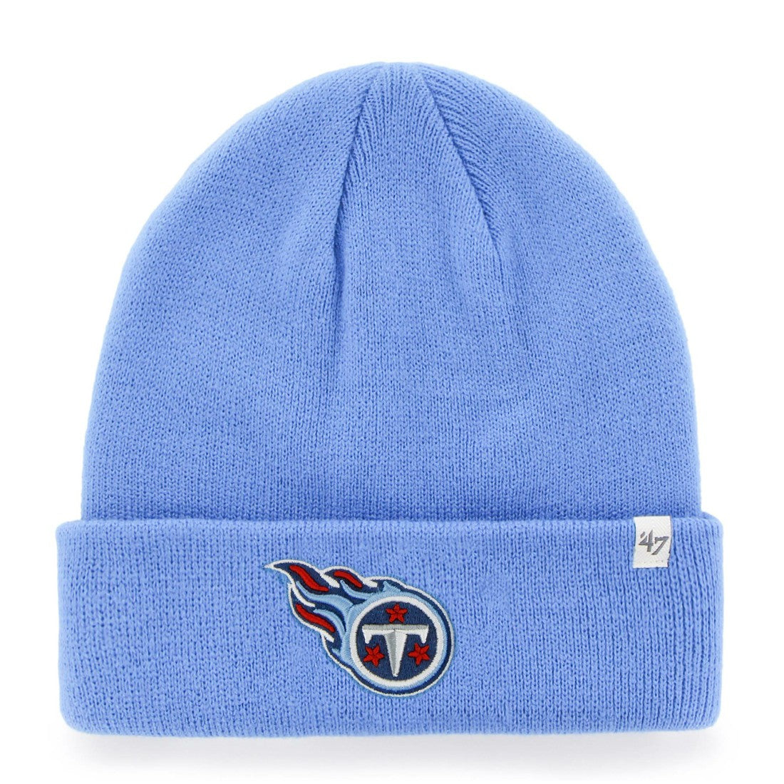 47 brand Tennessee Titans '47 Secondary Basic Cuffed Knit Hat Light Blue