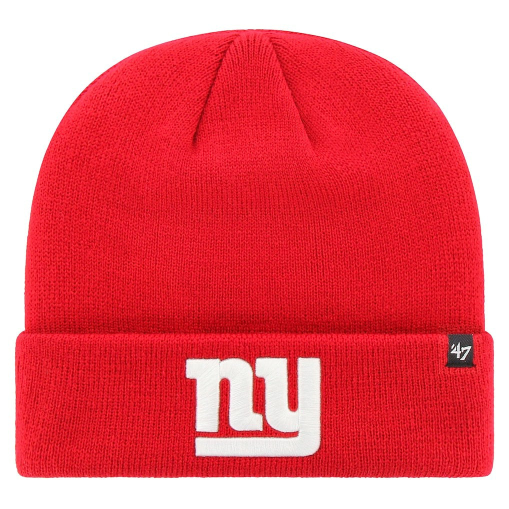 47 brand New York Giants '47 Secondary Basic Cuffed Knit Hat Red