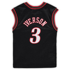 Allen Iverson Philadelphia 76ers Preschool 2000-2001 Hardwood Classics Throwback Team Jersey Black | Mitchell & Ness outlet