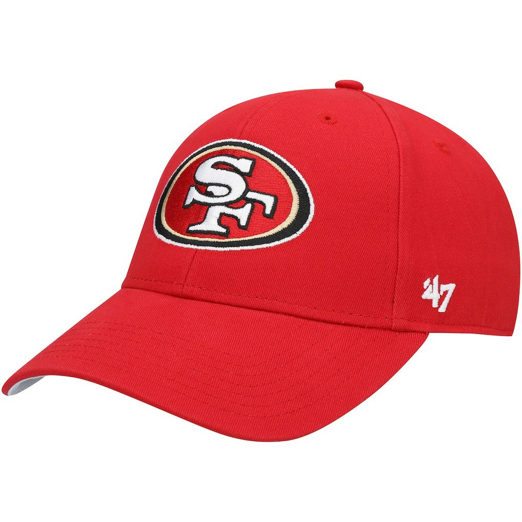 47 brand San Francisco 49ers '47 Youth Basic MVP Adjustable Hat Scarlet
