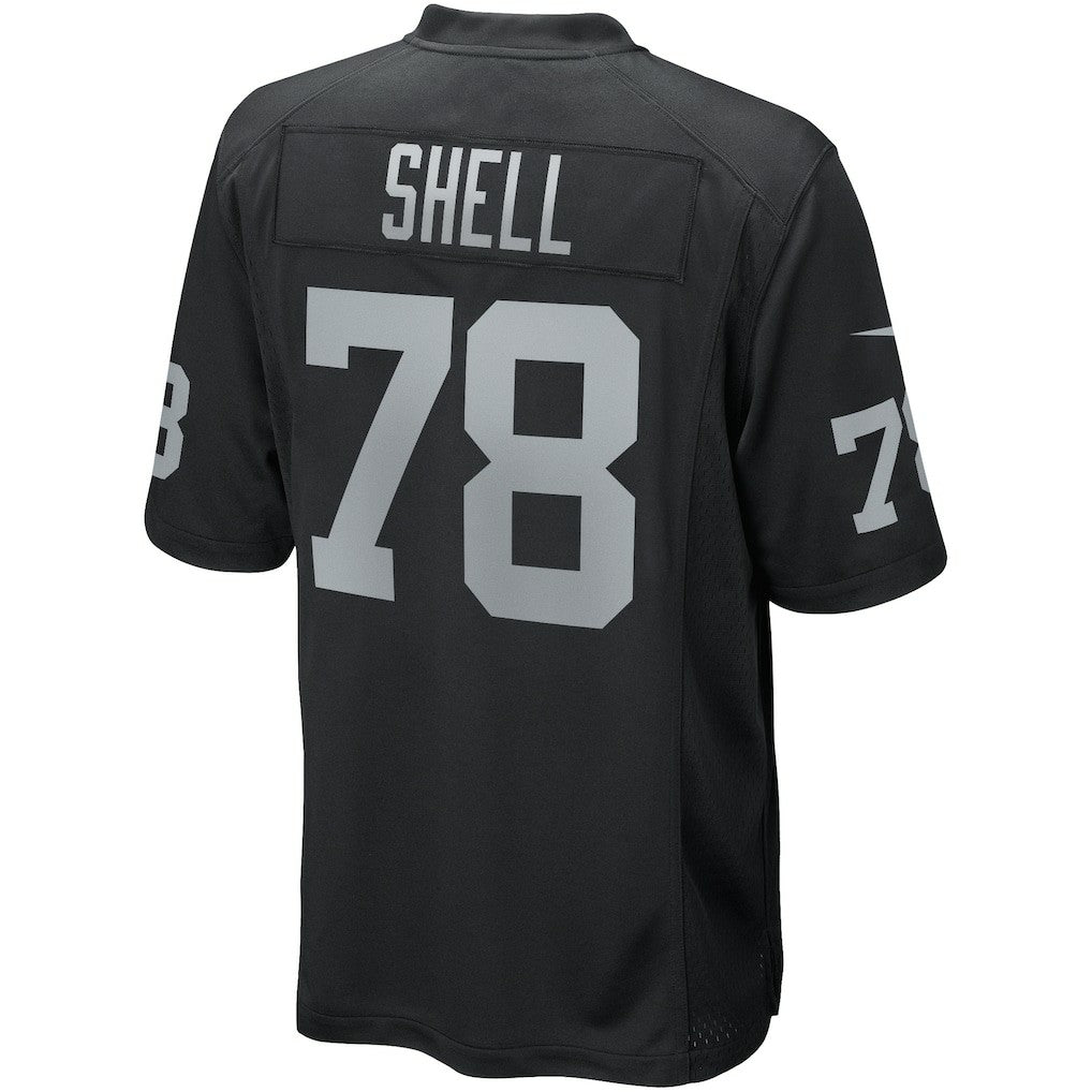 Nike Art Shell Las Vegas Raiders Game Retired Player Jersey Black