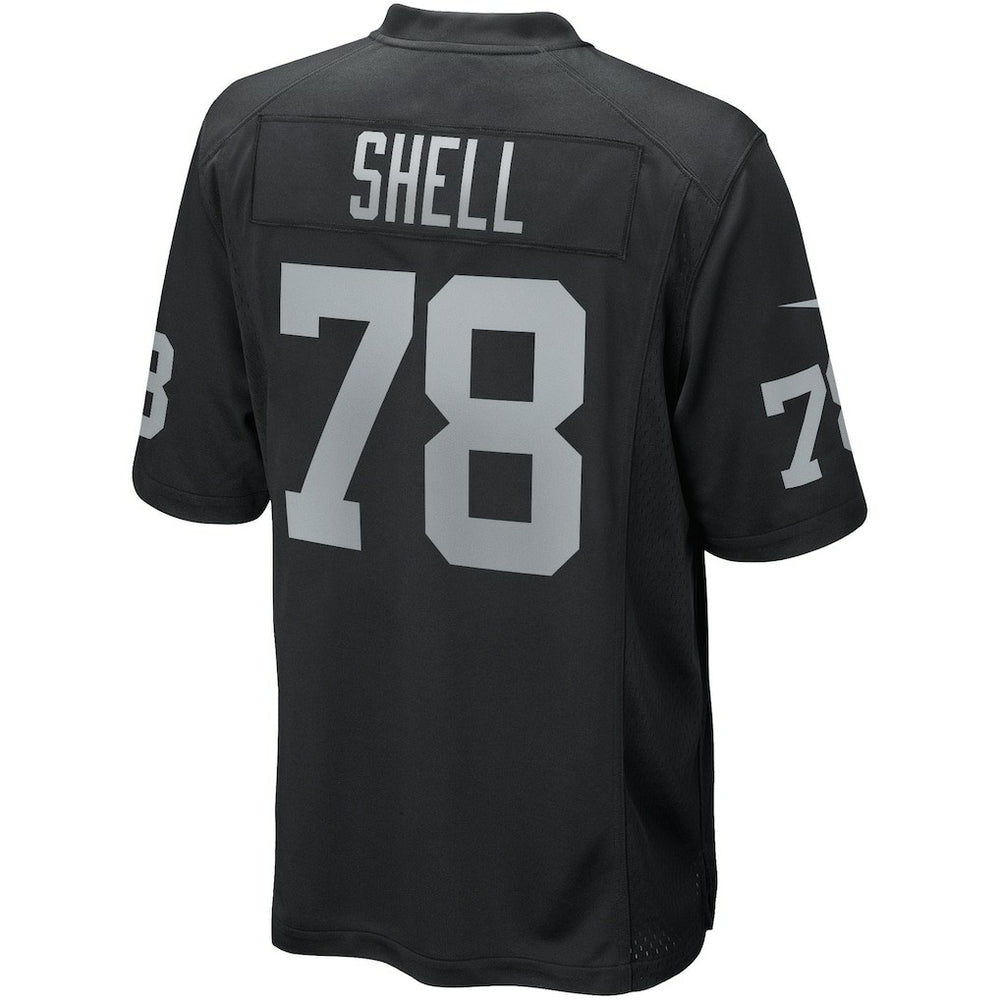 Nike Art Shell Las Vegas Raiders Game Retired Player Jersey Black