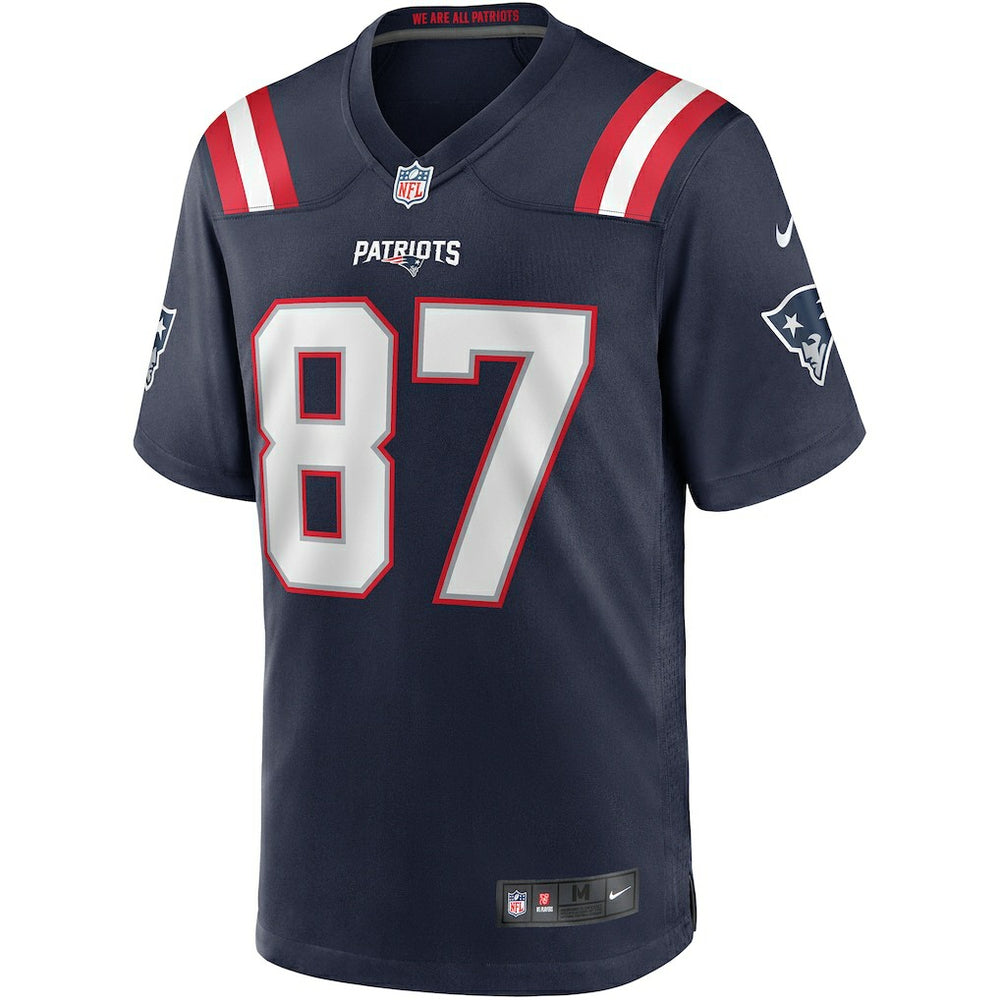 Nike Ben Coates New England Patriots Game Retired Player Jersey Navy