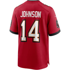 Nike Brad Johnson Tampa Bay Buccaneers Game Retired Player Jersey Red