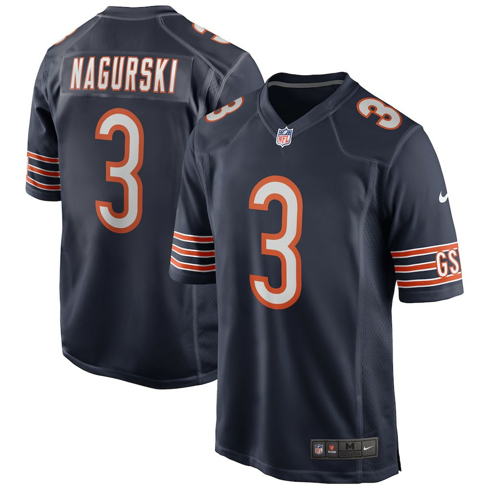 Nike Bronko Nagurski Chicago Bears Game Retired Player Jersey Navy