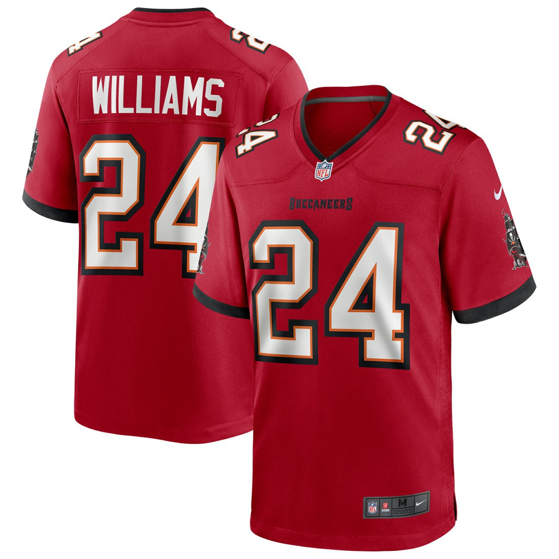 Nike Cadillac Williams Tampa Bay Buccaneers Game Retired Player Jersey Red