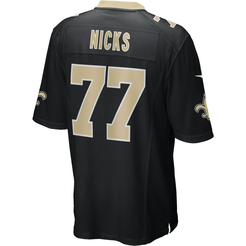 Nike Carl Nicks New Orleans Saints Game Retired Player Jersey Black