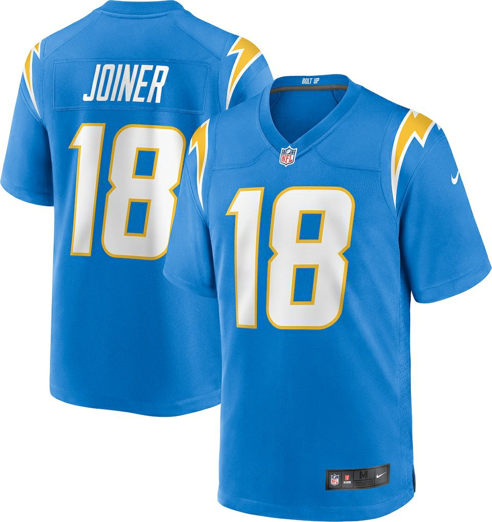 Nike Charlie Joiner Los Angeles Chargers Game Retired Player Jersey Powder Blue