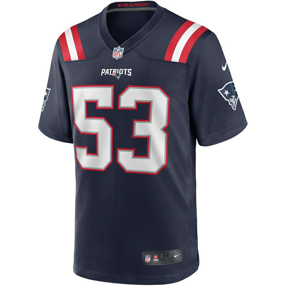 Nike Chris Slade New England Patriots Game Retired Player Jersey Navy